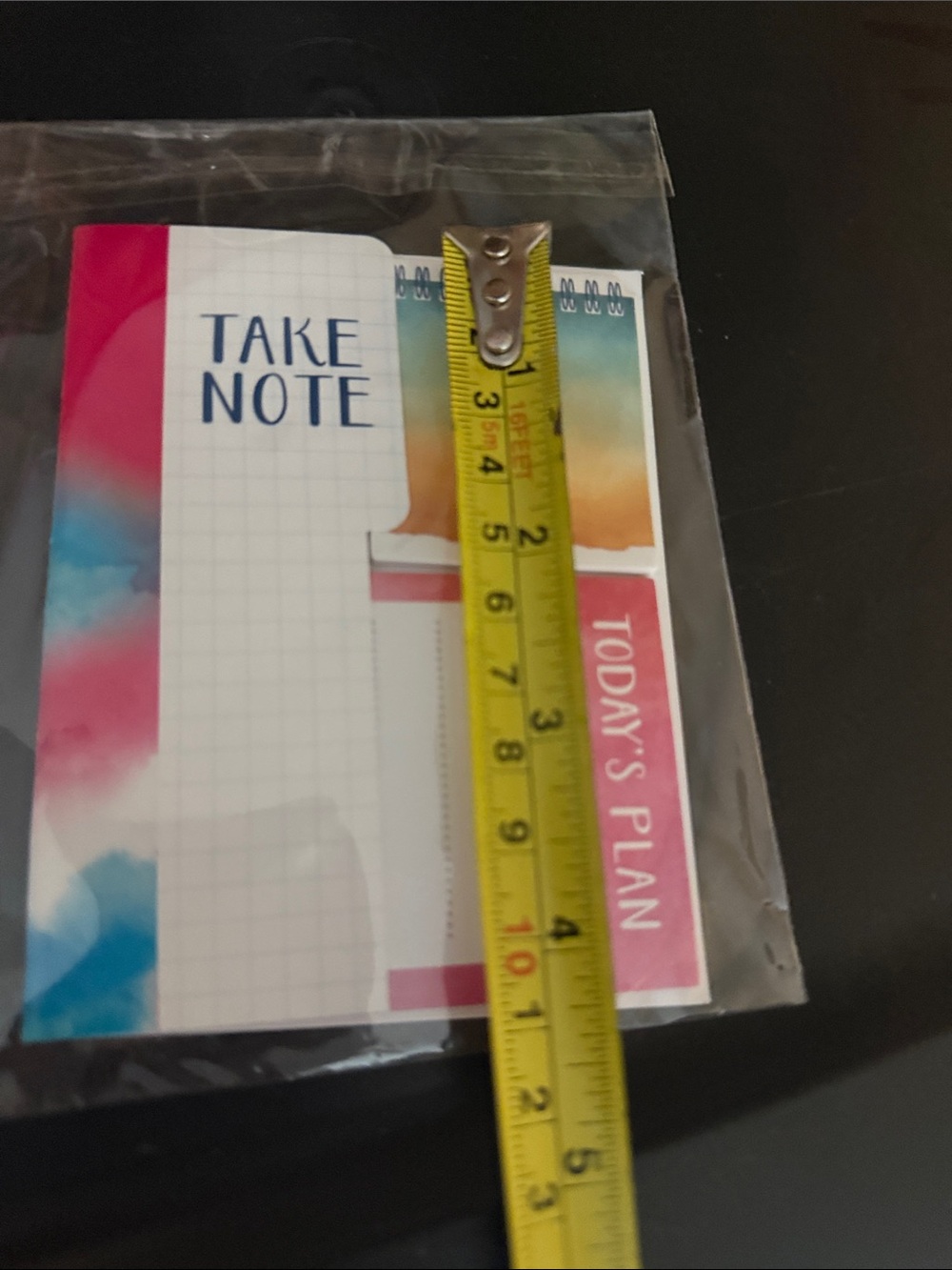 Multicolor "Today's Plan" Desk Sticky Note Set - Picture 6 of 6